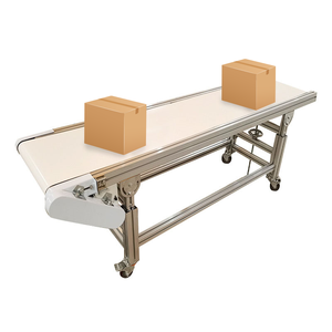 Eğimli gıda sanayi konveyör bant makinesi sistemi restoran uygulanabilir kargo yanak mobil kamyon yük bant konveyör sistemi - Product Image 4