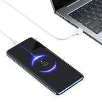 USAMS kabel pengisi daya Cepat USB tipe C, sinkronisasi Data 2m untuk ponsel