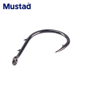 Anzuelo doble con púas Musta 10757SP-BN para pesca en mar, agua salada, acero con alto contenido de carbono, anzuelo para pez negro. - Product Image 3