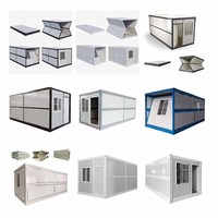 Casa Contenedor Plegable VITA de 20 pies/40 pies, Diseño Moderno, Casa Modular Prefabricada, Transpirable, para Oficina, Centro Comercial, Escuela, Taller