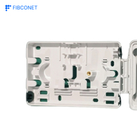 Caja de Terminales de Fibra Óptica para Exteriores FTTH, 200g, de Plástico, Montable en Pared o Poste, IP55, 8 Núcleos, POE, GPRS, Fibconet