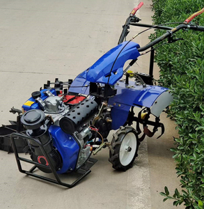 Micro-motoculteur à essence à démarrage électrique, machine multifonctionnelle pour fertilisation et ameublissement des sols, modèle 225, garantie 4 ans, électrique - Product Image 1