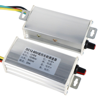 Pengontrol Kecepatan Motor DC 12-60V Universal, 500W, dengan Pembatas Arus dan Perlindungan Beban Berlebih