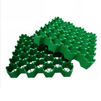 Grilles de pavage en plastique pour gazon, gravier, allées, système de pavage perméable pour le stationnement