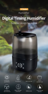 REPTIZOO 4L Reptile Fogger Mister Tank Reptile Terrariums Humidificateur Écran Tactile Intelligent <span class=keywords><strong>Brumisateur</strong></span> Réglable Autres Produits Pour Animaux 4 L - Product Image 6