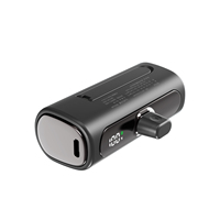 Banque d'alimentation portable 3C à charge rapide, capsule 5000 mAh, mini banque d'alimentation capsule 5000 mAh, banque d'alimentation portable pour iPhone