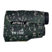 Nouveau Camouflage Golf Laser Télémètre Chasse 1000m Télescope Extérieur Laser Distance Mètre