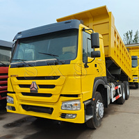 Camion benne manuel Sinotruk Howo 371HP 6X4, capacité 30 tonnes, moteur diesel Euro 2, conduite à gauche, camion lourd d'occasion à vendre