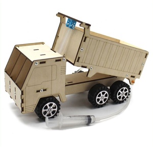 Autocarro con cassone ribaltabile n. 1 durante l'apprendimento e il gioco creativo idraulico scienza/educazione macchinina assemblaggio manuale fai da te - Product Image 3