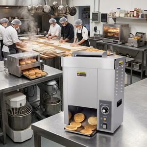 Kolice Commercial Automatic Chain Type <strong>Bun</strong> Toaster, <strong>Burger</strong> Machine, Toast/<strong>Bun</strong>/<strong>Bread</strong> Baking Heating Machine, - Product Image 5