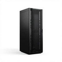 Armoire de serveur perforée haute densité avec entrée latérale et passages de câbles pour hubs hyperscalaires
