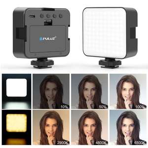 PULUZ 100 LED 5W Lumière d'appoint vidéo à températures de couleur réglables pour appareil photo / caméscope - Product Image 4