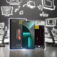 Écran de téléphone portable OLED 6,7 pouces pour 13 Pro Max, stock d'usine de la marque DD, vente en gros, garantie de 6 mois, emballage personnalisé, 350-400 cd