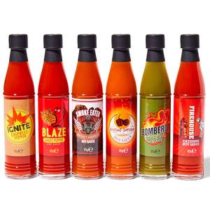 GMI ชุดของขวัญซอสร้อนสำหรับรถดับเพลิงพร้อมใส่รสชาติที่แตกต่างกัน - Product Image 3