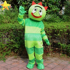 Disfraz de Mascota Muno de Funtoys CE de Yo <span class=keywords><strong>Gabba</strong></span> <span class=keywords><strong>Gabba</strong></span> para Cosplay de Adultos, Dibujos Animados y Publicidad - Product Image 6