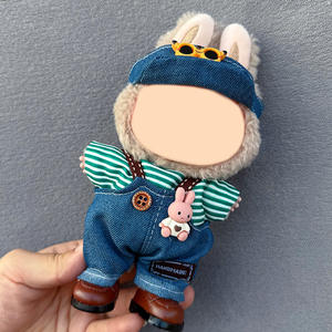 Ensemble de vêtements pour poupée Sherry Girl brodée en gros, 6,9 pouces, pour les poupées de 1ère à 3ème génération, 15-17 cm, tenues de poupée, vêtements de dessin animé - Product Image 6