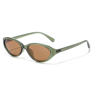 Lunettes de soleil polarisées œil de chat Y2K vintage 2026 avec logo personnalisé, imprimé léopard, protection UV400, monture TR90, pour hommes et femmes - Product Image 5
