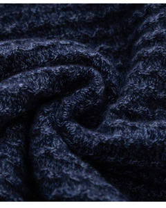 Tốt Nhất Bán Chất Lượng Cao Cashmere Áo Len Người Đàn Ông Mùa Đông Dày Ấm Thanh Lịch Dây Kéo Đan Cardigan Len Áo Len - Product Image 6