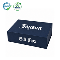 Boîte cadeau pliante personnalisée avec ruban doré, boîte d'emballage rigide magnétique extra large de luxe pour boutique de vêtements, vente au détail
