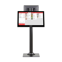 Caja Registradora Vertical de Doble Pantalla Directo de Fábrica, Sistema de Terminal Punto de Venta Todo en Uno con Pantalla Táctil de 15.6 Pulgadas para Supermercado