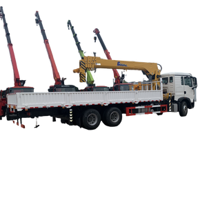 Trung Quốc thương hiệu HOWO 6x4/4x2 LHD/rhd 10 tấn cần cẩu di động với chỉ số thời điểm tải - Product Image 1