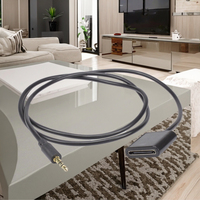 Cable adaptador de audio premium de 30 pines hembra a 3,5mm macho Compatible con iPhone 4/3/4, IPod, iPad 2/sonido Hi-Fi, chapado en oro