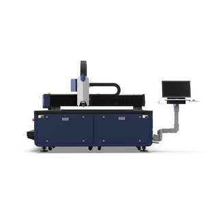 Taglierina Laser in lamiera CNC interamente in metallo per supporti in metallo AI formati grafici BMP PLT macchina da taglio Laser - Product Image 2