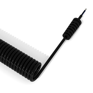 Custom Shielded Audio <b>Cable</b> Male To Male Braid Shielding PVC Jacket Coiled Design For Interference Suppression - Product Image 4