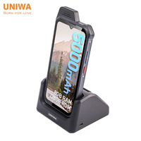 Atex Zone II 6,3 "Pantalla FHD Helio G99 8GB + 128GB NFC Smartphone Huella digital Desbloqueado Global 4G Android 13 Teléfono móvil resistente