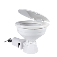 Toilette spéciale manuelle et électrique pour camping-car, yacht, bateau à voile, véhicule, en céramique, 12V/24V