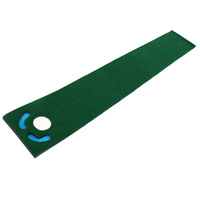 Tapis de putting intérieur/extérieur pour l'entraînement au golf, jeu de putting pour enfants, tapis de golf