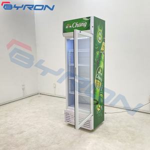 Botella de puerta de vidrio comercial de 300-1000L, Enfriador de bebidas, barra de cerveza, estante de exhibición de bebidas, <span class=keywords><strong>nevera</strong></span> a la venta - Product Image 2