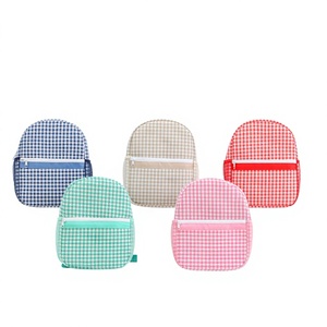 Nouveau <span class=keywords><strong>Sac</strong></span> à Dos Étudiant Style Campus à Carreaux, Simple et Frais, Capacité 20-35L, Idéal pour Voyages Courts et Étudiants - Product Image 1