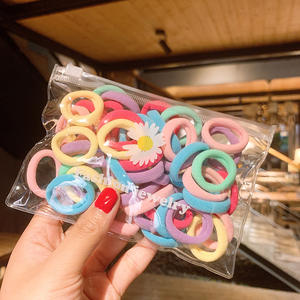 ยางรัดผมโพลีเอสเตอร์แบบหวาน ตัวอย่างฟรี ขายส่ง รับทำโลโก้ สำหรับเด็กผู้หญิง - Product Image 6