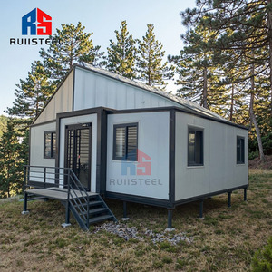 RUIISTEEL Case Espandibili a Due Piani Prezzi Convenienti Prefabbricate in Cina <span class=keywords><strong>Mini</strong></span> Case Cottage Piccole Case Container Casa di Lusso da 40 Piedi - Product Image 2