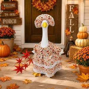Nuevo Conjunto de Ropa Decorativa de Poliéster para Bebé, Vestido Mini Floral de Otoño para Porche/Patio - Product Image 6