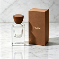 Vente en gros d'usine - Flacon pulvérisateur en verre transparent vide pour la fabrication de parfums - 100 ml, 30 ml, flacon pulvérisateur de parfum de luxe 50 ml avec boîte