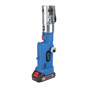 SME-240300 Battery-Powered Hydraulic Crimping <b>Tool</b> - Straight Handle Cable Crimper SME-240300 Battery Powered Cable Cri - Product Image 1