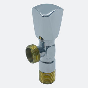 Válvula de Ángulo de Cobre para Baños Domésticos, Válvula de Apertura Lenta, Válvula de Apertura Rápida, Estándar Europeo, Tres Octavos - Product Image 5