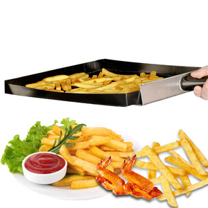 Non Stick <b>Toaster</b> Baskets PTFE Grill Mesh Trays Crisper Bakery Baskets Food Grade WovenBaking Mesh Trays for Oven - Product Image 3