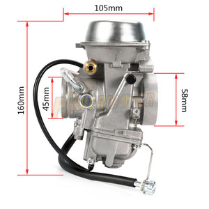 Carburateur de moto Zuqing 40mm PD40J pour Scrambler 500 quatre temps - Product Image 3