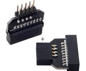 Cablenolink USB 2.0 9针外壳至主板USB 3.0 20针接头母适配器