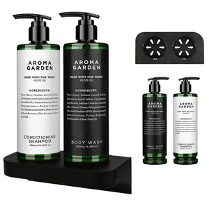 Staffe magnetiche per Dispenser per montaggio a parete supporto per <span class=keywords><strong>Shampoo</strong></span> in bottiglia per bagno di casa dell'hotel con chiave di blocco - Product Image 3