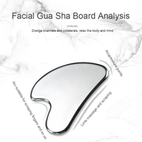 Outil de massage en acier pour le grattage Gua Sha, pour les tissus mous, matériel de physiothérapie utilisé pour le dos, les jambes, les bras, le cou, les épaules