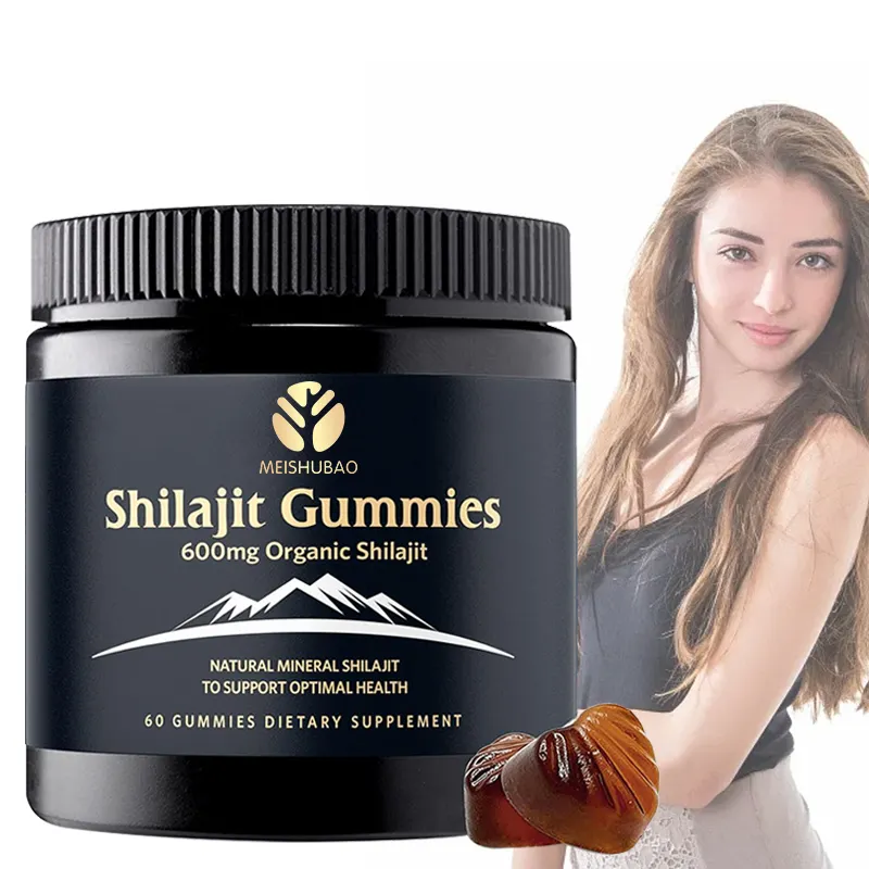 Custom Top quality shilajit resin gummies hlmalaya shilajit gummy