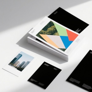 Servicio de Impresión Publicitaria con Volantes en Relieve en Papel de Arte Brillante Personalizado, Encuadernación Cosida a Caballo y Cubierta Dura para Producción de Folletos - Product Image 1