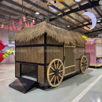 Op maat gemaakte fruitwagen in tomatenvorm, mobiele keuken, foodtrailer voor juice- en snackverkoop