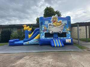 Rubber Duckie Bounce House Combo with Wet and Dry <strong>Slide</strong> - Product Image 3