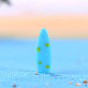 Mini colorato tavola da surf Mini ornamento in resina piccola statua piccola figurina artigianato accessori per acquario acquario decorazione - Product Image 5