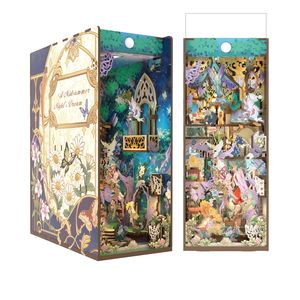 Tonecheer Book Nook Kit A Midsummer Night's Dream Rompecabezas <span class=keywords><strong>de</strong></span> madera 3D Marca compartida con <span class=keywords><strong>la</strong></span> <span class=keywords><strong>Biblioteca</strong></span> Británica Juguetes <span class=keywords><strong>de</strong></span> bricolaje - Product Image 1